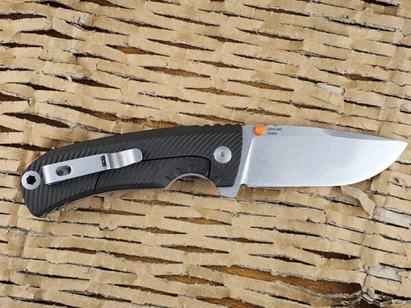 Sog Tellus FLK Framelock OD Gray GRN Cryo 440 knives for sale