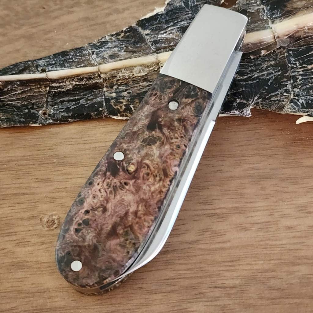 Daniels Family Knife Brands TSAK Exclusive Old Man Norman Jack Brown Box Elder – gallery image 4