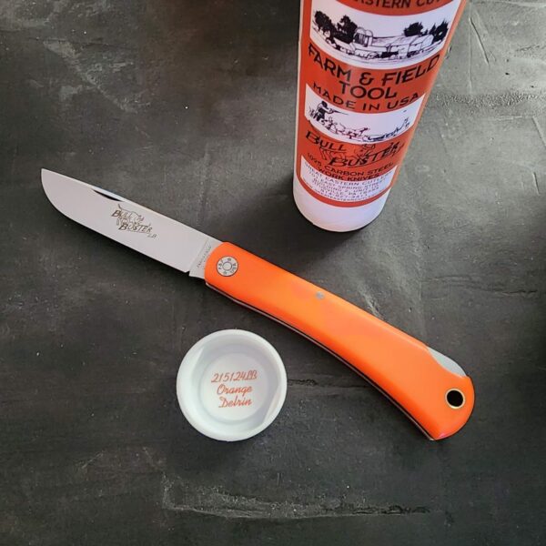 Great Eastern Cutlery #215124 LB Orange Delrin – gallery image 1