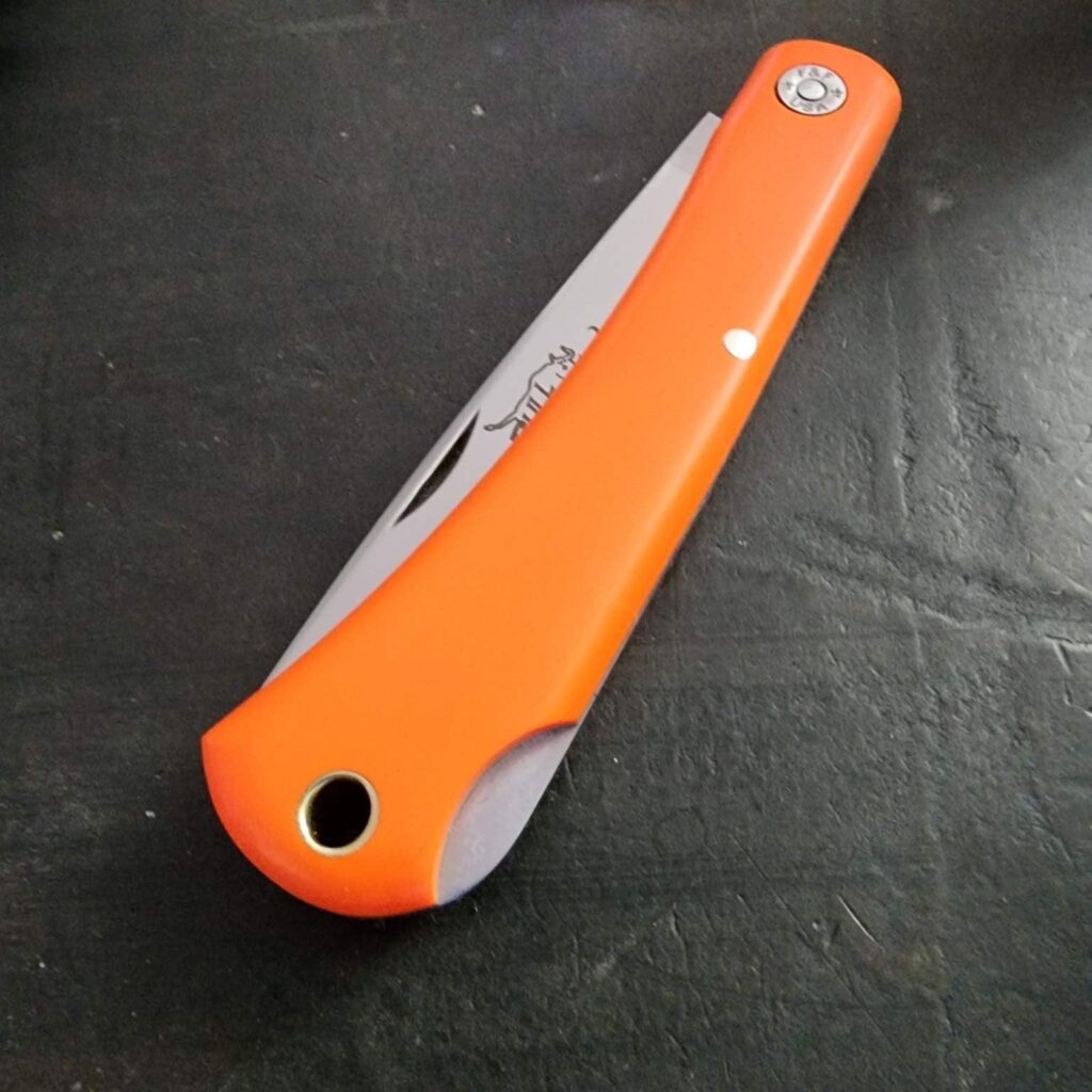 Great Eastern Cutlery #215124 LB Orange Delrin – gallery image 2