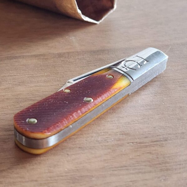 Great Eastern Cutlery #141122 Goldenrod Sawcut Bone