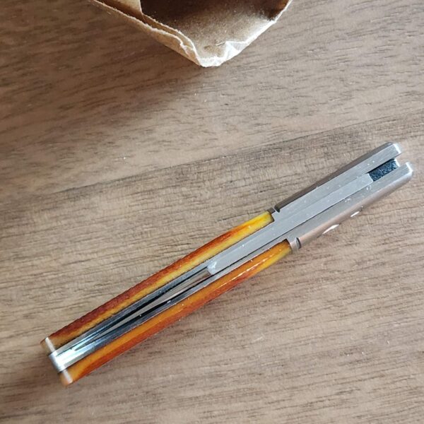 Great Eastern Cutlery #141122 Goldenrod Sawcut Bone
