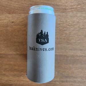Can Koozie W/ TSA Logo in Standard and Slim Sizes knife for sale