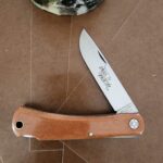 Great Eastern Cutlery #215124 LB Natural Linen Micarta