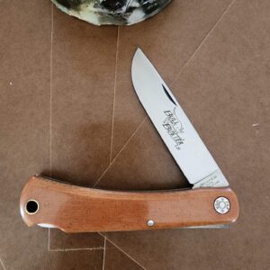Great Eastern Cutlery #215124 LB Natural Linen Micarta