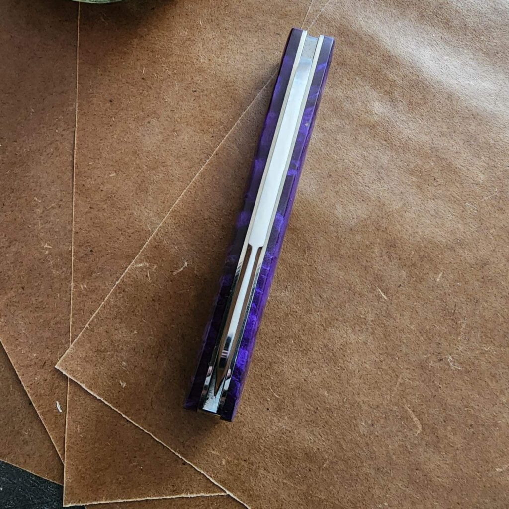 Titusville Big Easy Cotton Sampler Purple Boxelder Shadow Pattern 1095 Carbon W/ Long Pull 1 of 15 – gallery image 3