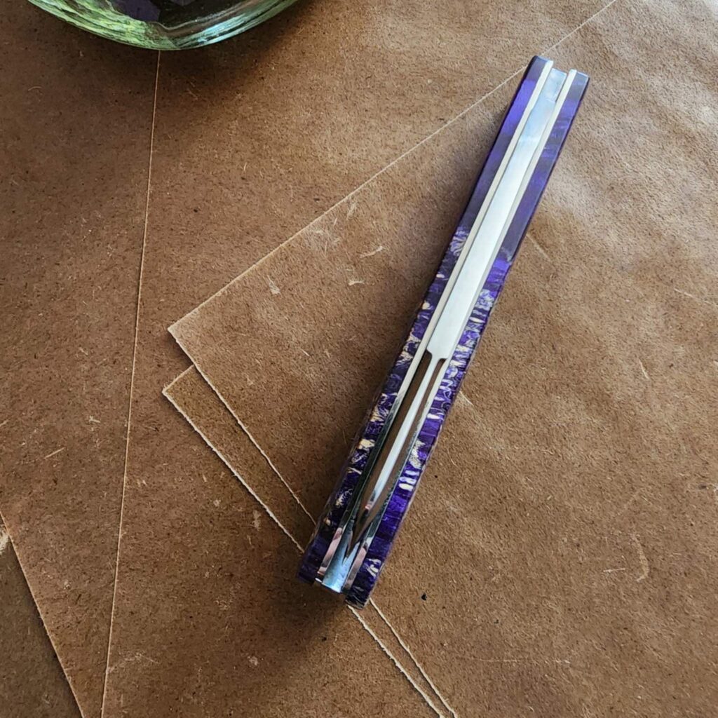 Titusville Big Easy Cotton Sampler Purple Boxelder Shadow Pattern 1095 Carbon W/ Long Pull 1 of 15 – gallery image 4