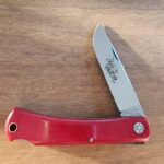 Great Eastern Cutlery #215124 LB Red Linen Micarta knives for sale