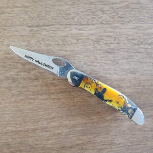 Bear & Son USA Halloween Lockback knife for sale
