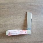 Titusville TSA Exclusive Velvet Cake Giraffe Bone Big Easy Cotton Sampler 1095 Carbon W/ Long Pull 1 of 6 knife for sale
