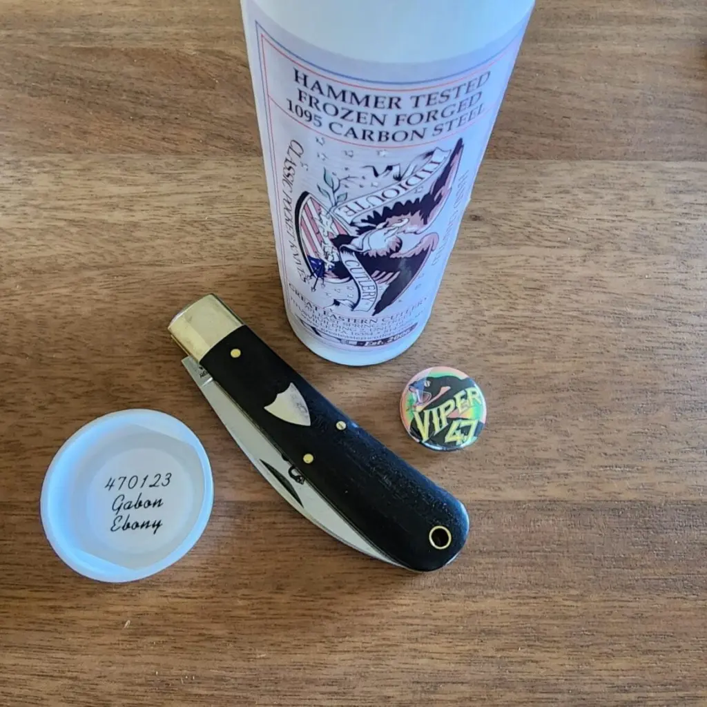 Great Eastern Cutlery #470123 Gabon Ebony knife for sale