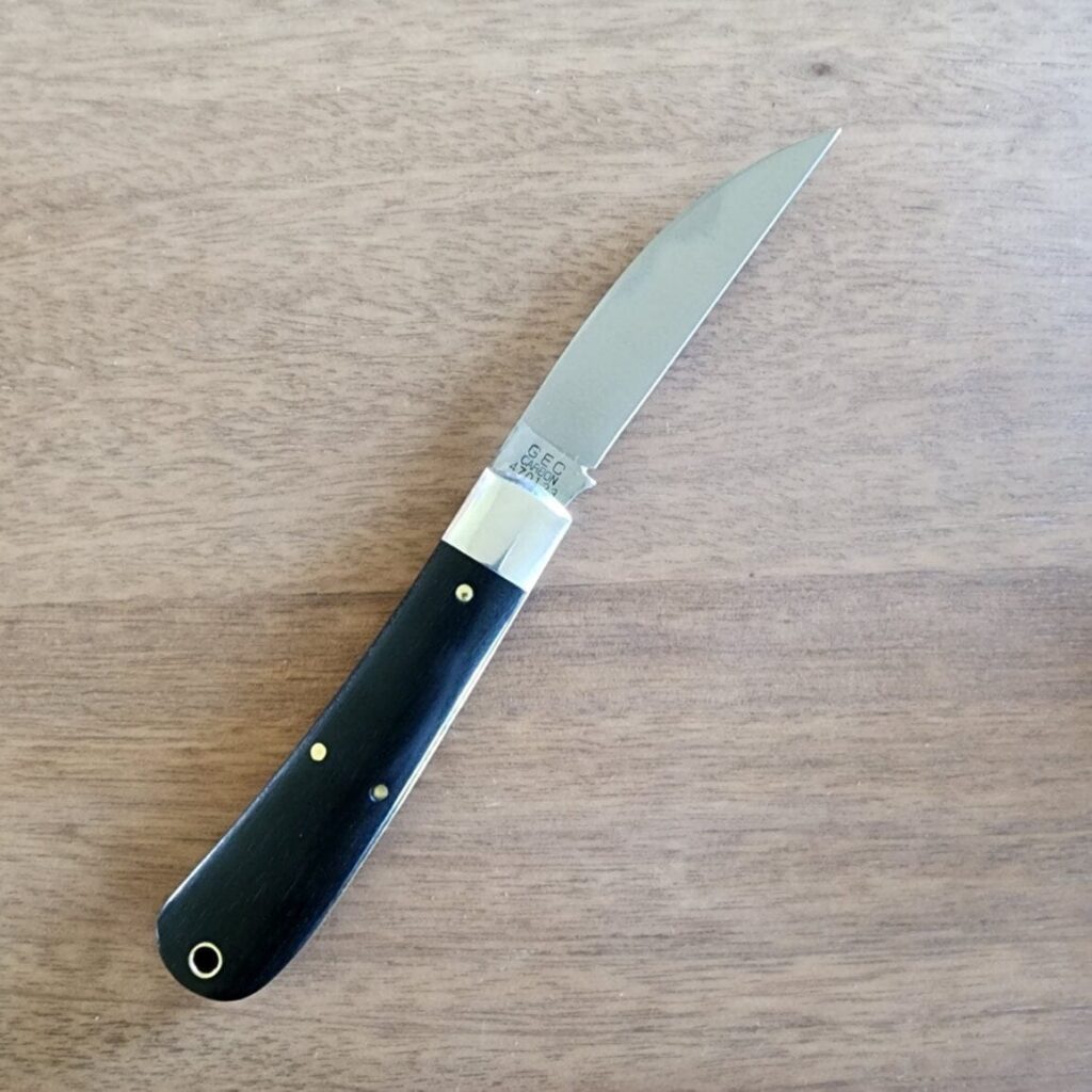 Great Eastern Cutlery #470123 Gabon Ebony knife for sale