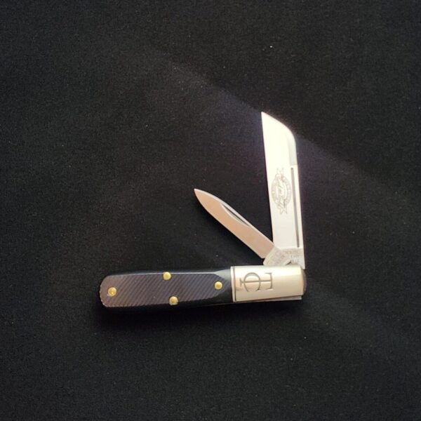 Great Eastern Cutlery #143223 Sawcut Black Delrin – gallery image 1