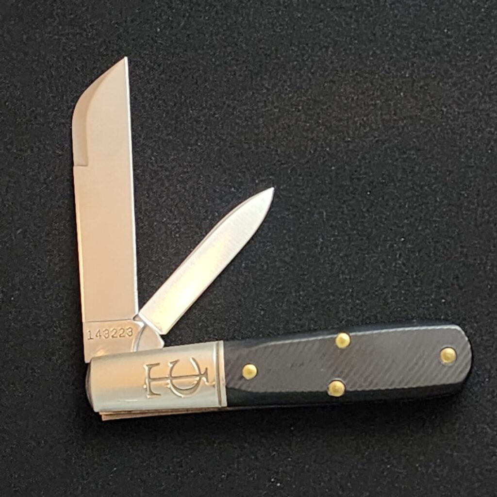 Great Eastern Cutlery #143223 Sawcut Black Delrin – gallery image 3