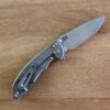 Hinderer XM-18 3.5" S45VN Spearpoint Tri-Way Working Finish Translucent Green G10 Gently Used knives for sale