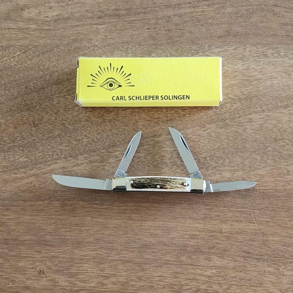 Carl Schlieper Solingen Germany 4 Blade Stag Mini Congress – gallery image 6