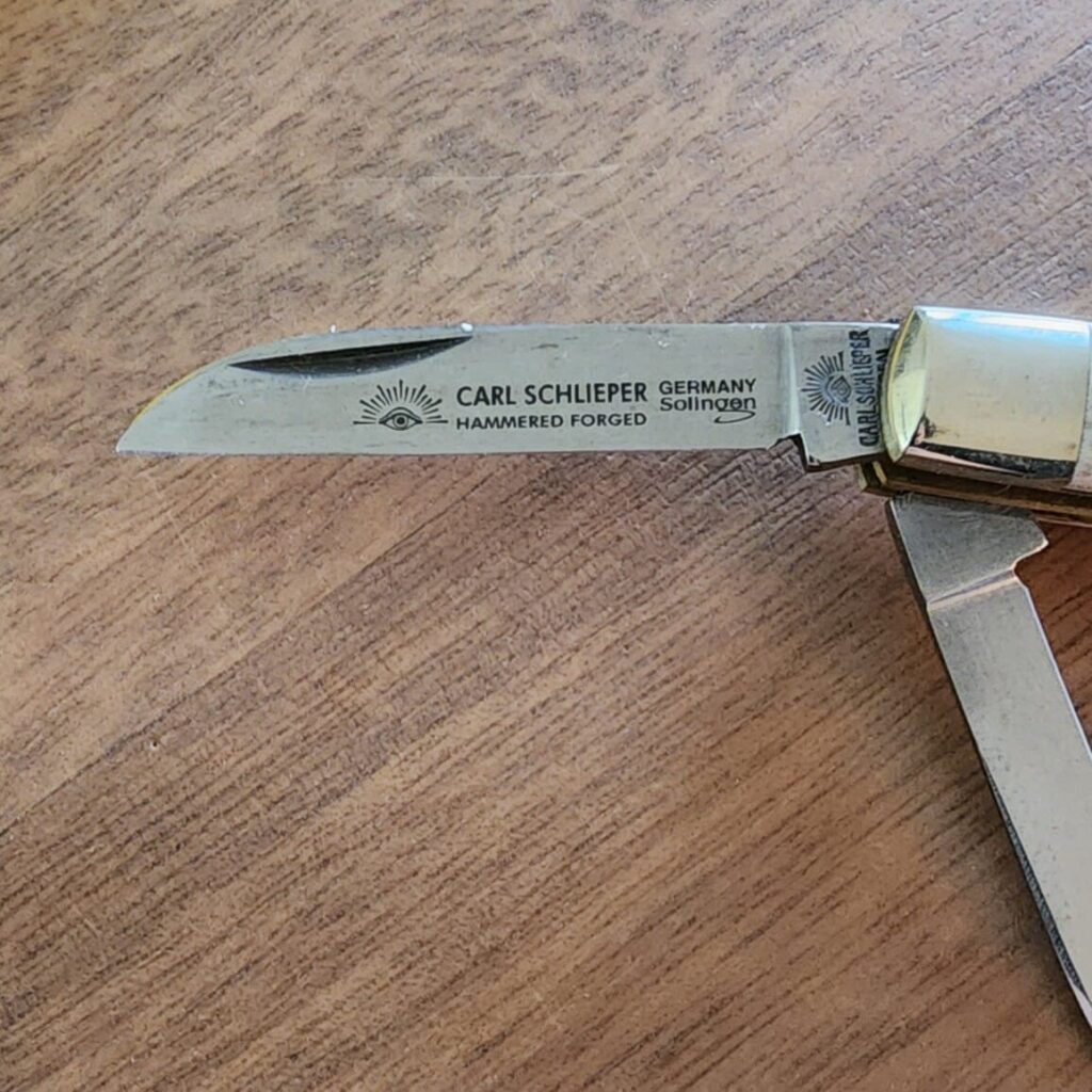 Carl Schlieper Solingen Germany 4 Blade Stag Mini Congress – gallery image 4