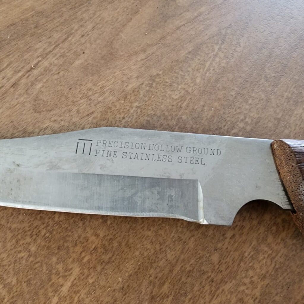 Precision Hollow Ground Fine SS MFG in Japlan Nat'l Headquarters USA Fixed Blade – gallery image 3