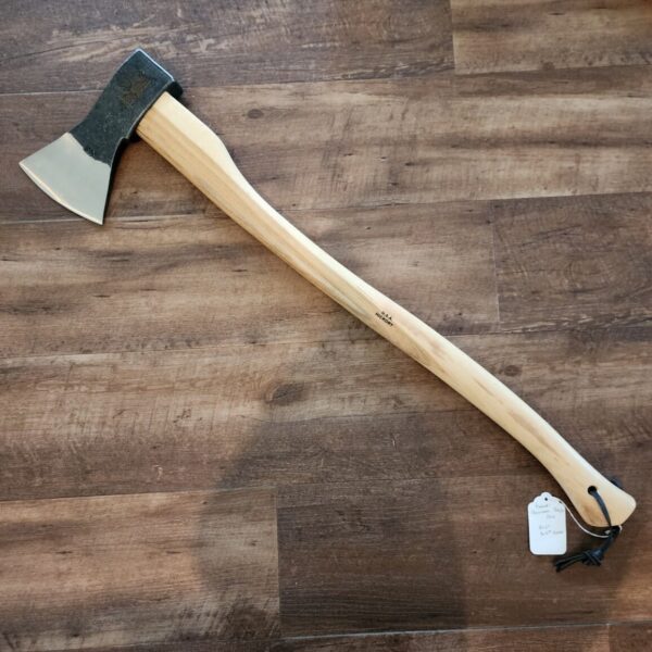 Prandi 1116T Germany Style Axe Partially Polished Blade with Hickory Handle knives for sale