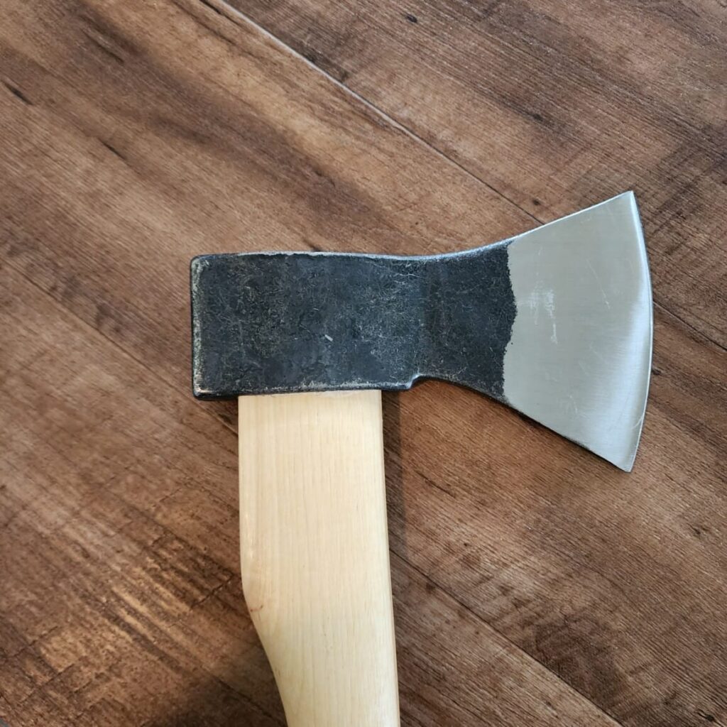 Prandi 1116T Germany Style Axe Partially Polished Blade with Hickory Handle knife for sale