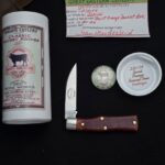 Great Eastern Cutlery #220124 Burnt Orange Sawcut Bone PROTOTYPE knives for sale