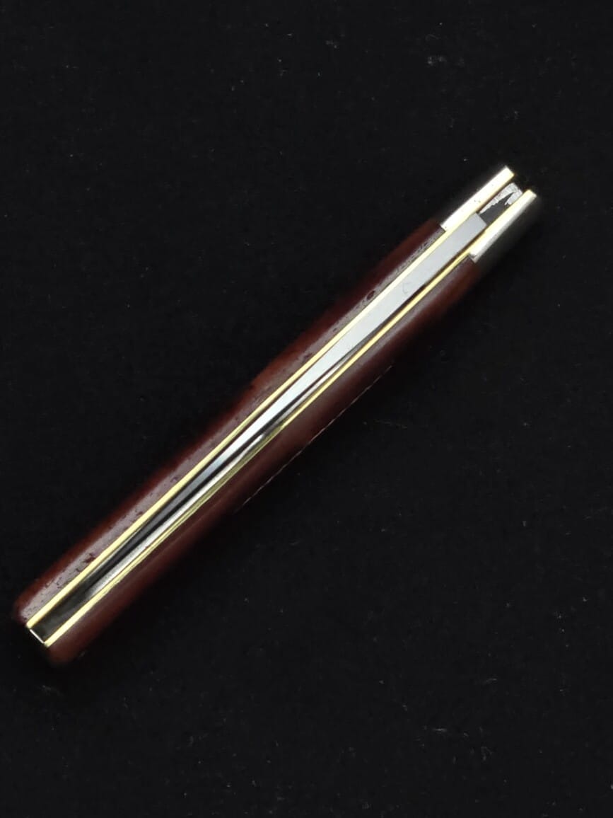 Great Eastern Cutlery #220124 Burnt Orange Sawcut Bone PROTOTYPE – gallery image 4