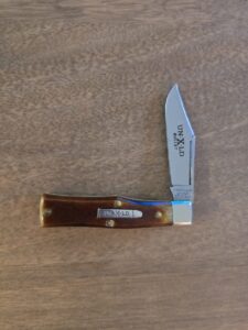 Great Eastern Cutlery #221124 Antique Autumn Sawcut Bone "S" (store model) knives for sale
