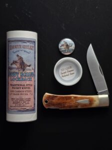 Great Eastern Cutlery #721123 LB Burnt Sienna Natural Bone