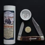 Great Eastern Cutlery #811224 Dark Chestnut Jigged Bone