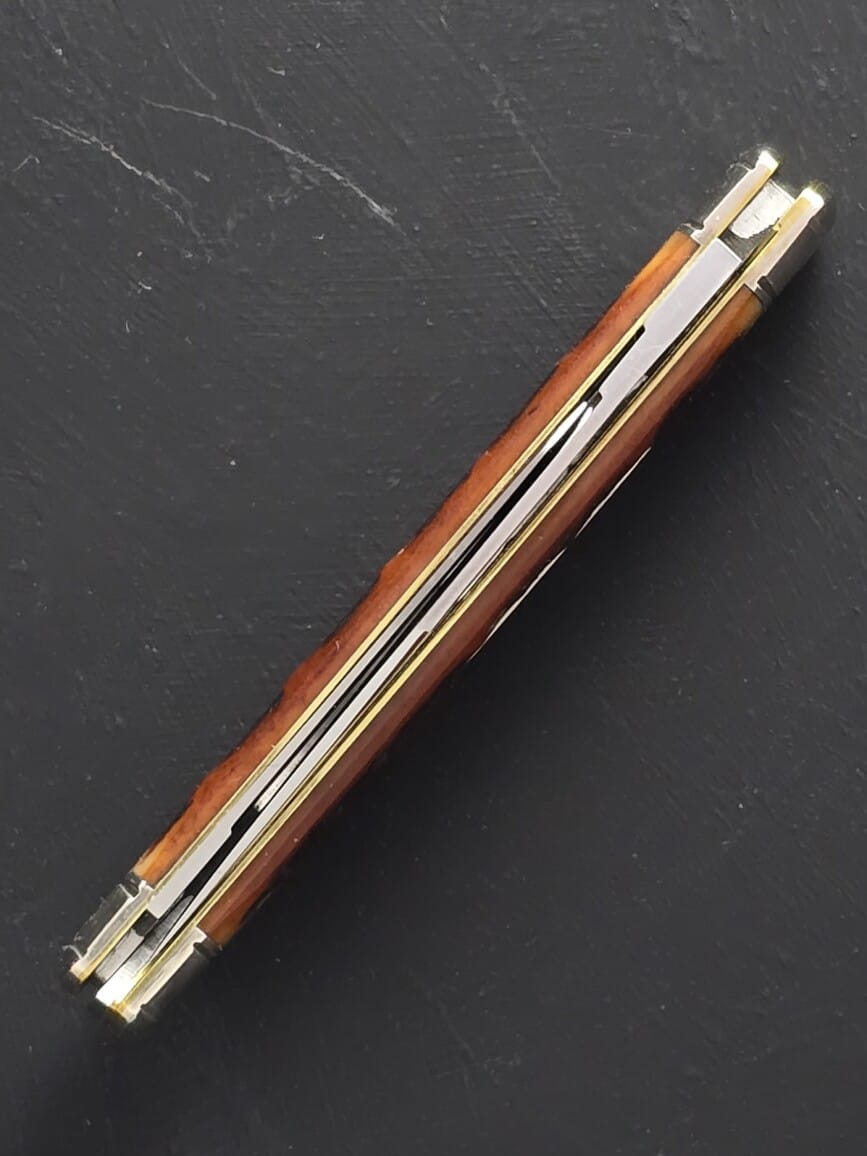 Great Eastern Cutlery #811224 Dark Chestnut Jigged Bone – gallery image 2