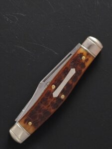 Great Eastern Cutlery #811224 Dark Chestnut Jigged Bone