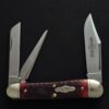 Great Eastern Cutlery #291319 Blood Red Jigged Bone