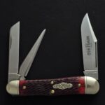 Great Eastern Cutlery #291319 Blood Red Jigged Bone