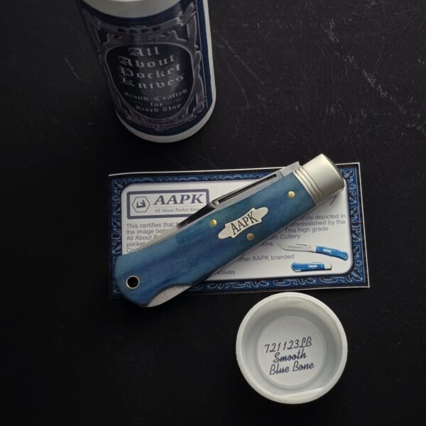 Great Eastern Cutlery #721123 LB Smooth Blue Bone 1 of 115 SFO for AAPK – gallery image 1