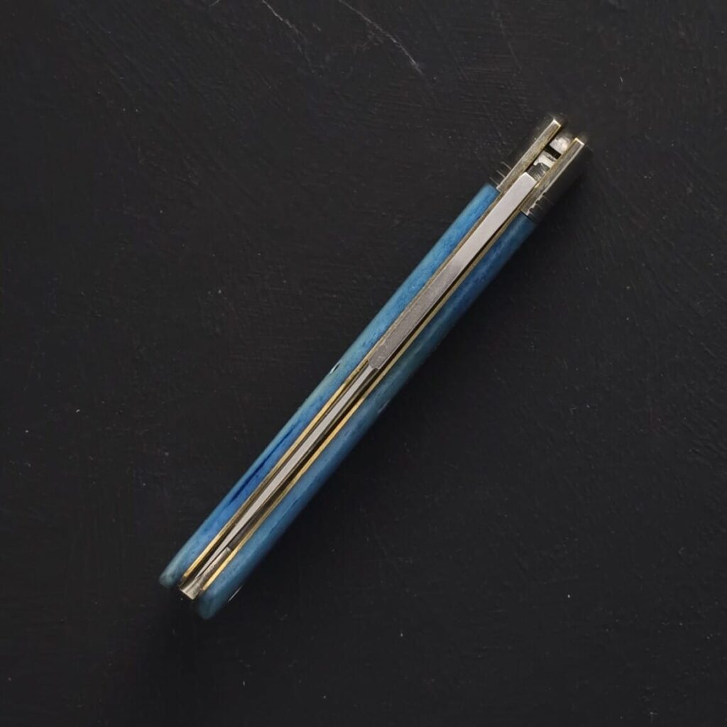 Great Eastern Cutlery #721123 LB Smooth Blue Bone 1 of 115 SFO for AAPK – gallery image 3