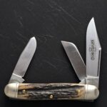 Great Eastern Cutlery #661317 Sambar Stag knives for sale