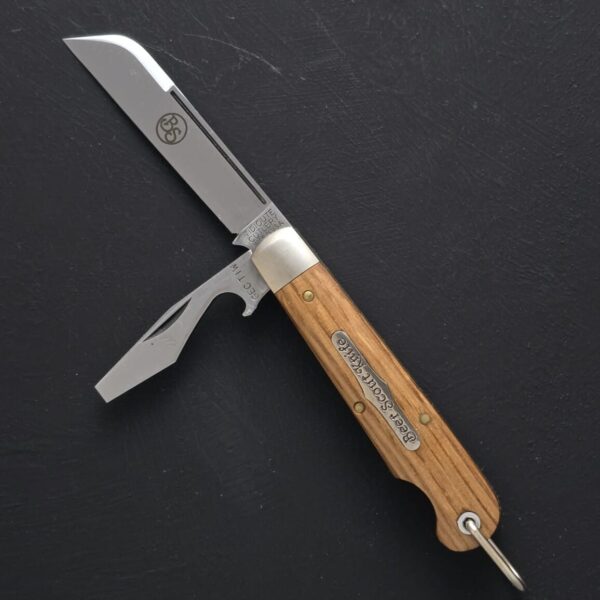 Great Eastern Cutlery #153216 CL Beer Barrel Oak USED – gallery image 1