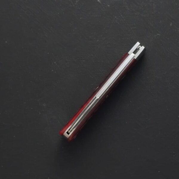 Great Eastern Cutlery #142116 Rust Red Jigged Bone
