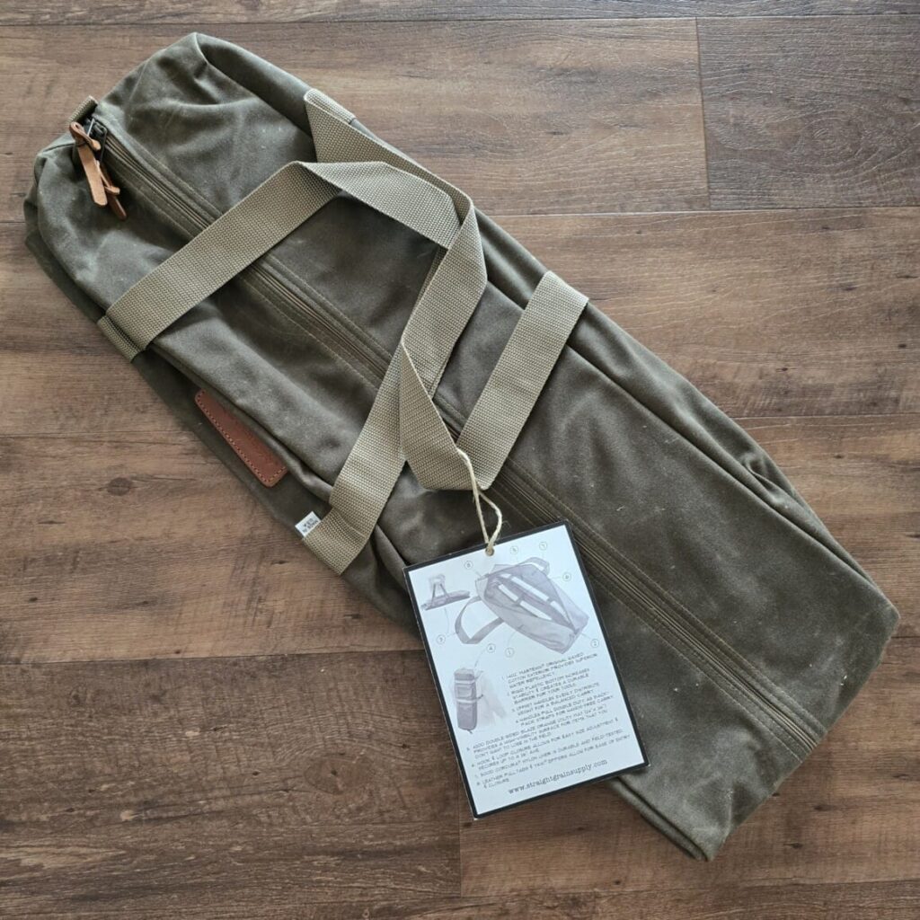 Axe and Utility Waxed Canvis Bag by Straight Grain Supply – gallery image 2