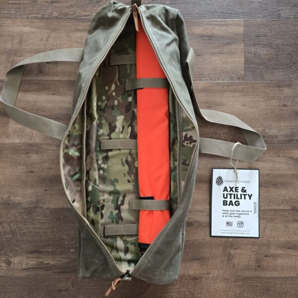 Axe and Utility Waxed Canvis Bag by Straight Grain Supply – gallery image 1