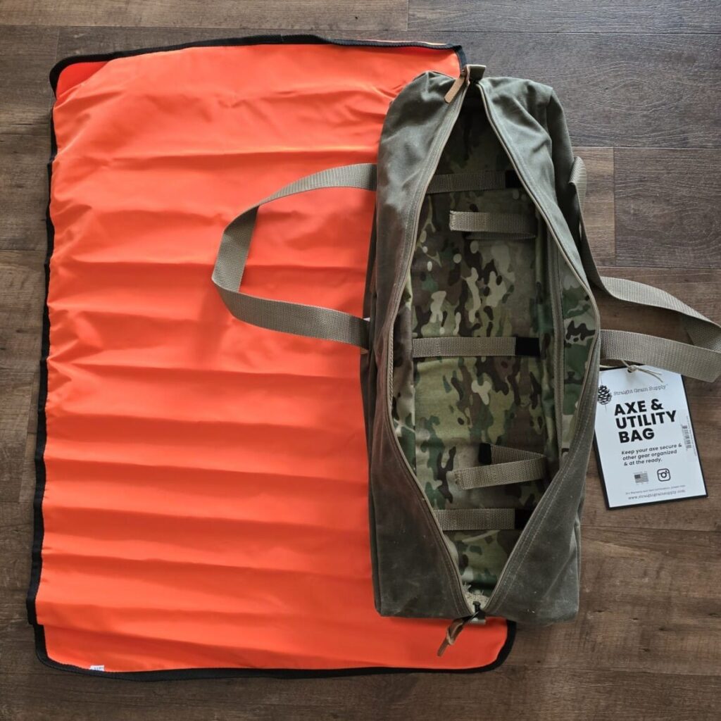 Axe and Utility Waxed Canvis Bag by Straight Grain Supply – gallery image 3