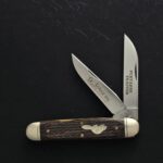 Great Eastern Cutlery #538210 Wenge Jigged Wood Beaver knife for sale