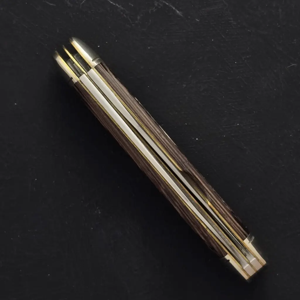 Great Eastern Cutlery #538210 Wenge Jigged Wood Beaver Tail – gallery image 5