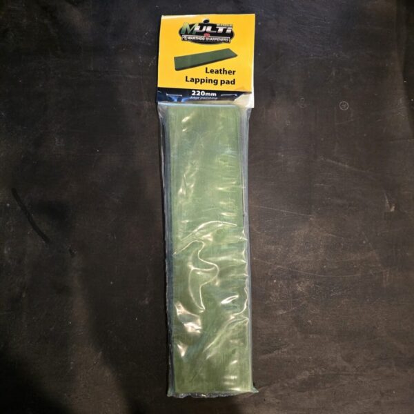 Multi Edge Warthog Sharppeners Leather Lapping Pad 220 mm Edge Polishing