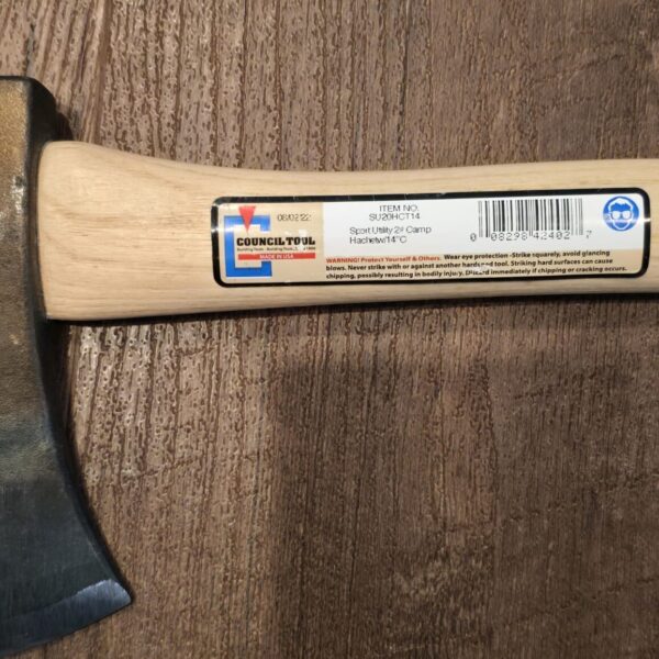 Council Tool Sport Utility Camp Hatchet 2# SU20HT14 knives for sale
