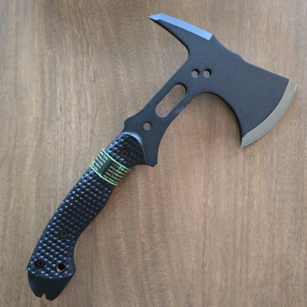 Schrade SCAXE5 12.8in Full Tang Tactical Hatchet with 3.1in High Carbon Steel Blade and Nylon Fiber Handle for Outdoor Survival, Camping and Everyday Tasks – gallery image 1