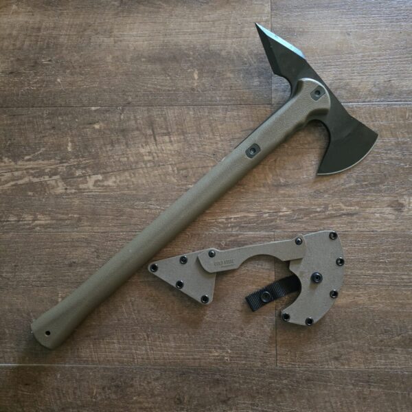 Cold Steel Trench Hawk Drop Forged Axe Flat Dark Earth Brown 90PTHF – gallery image 1