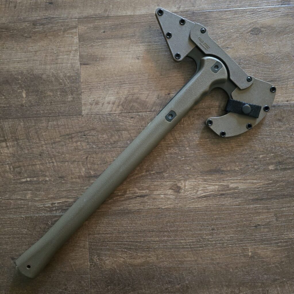 Cold Steel Trench Hawk Drop Forged Axe Flat Dark Earth Brown 90PTHF – gallery image 2