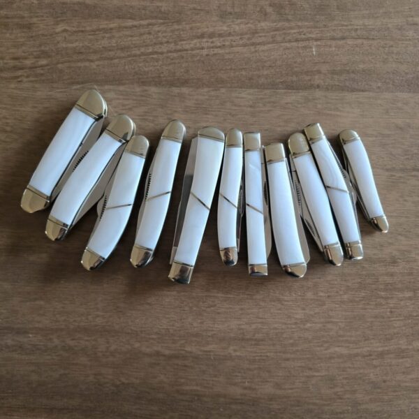 Remington #085 White MOP Collectors Series (set of 11) knives for sale