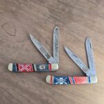 Kissing Crane Set of 2 Limited Edition Serialized Slip Joint Knives knives for sale
